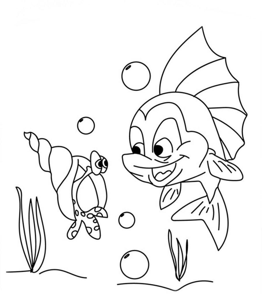 Top 25 Free Printable Shell Coloring Pages Online | MomJunction