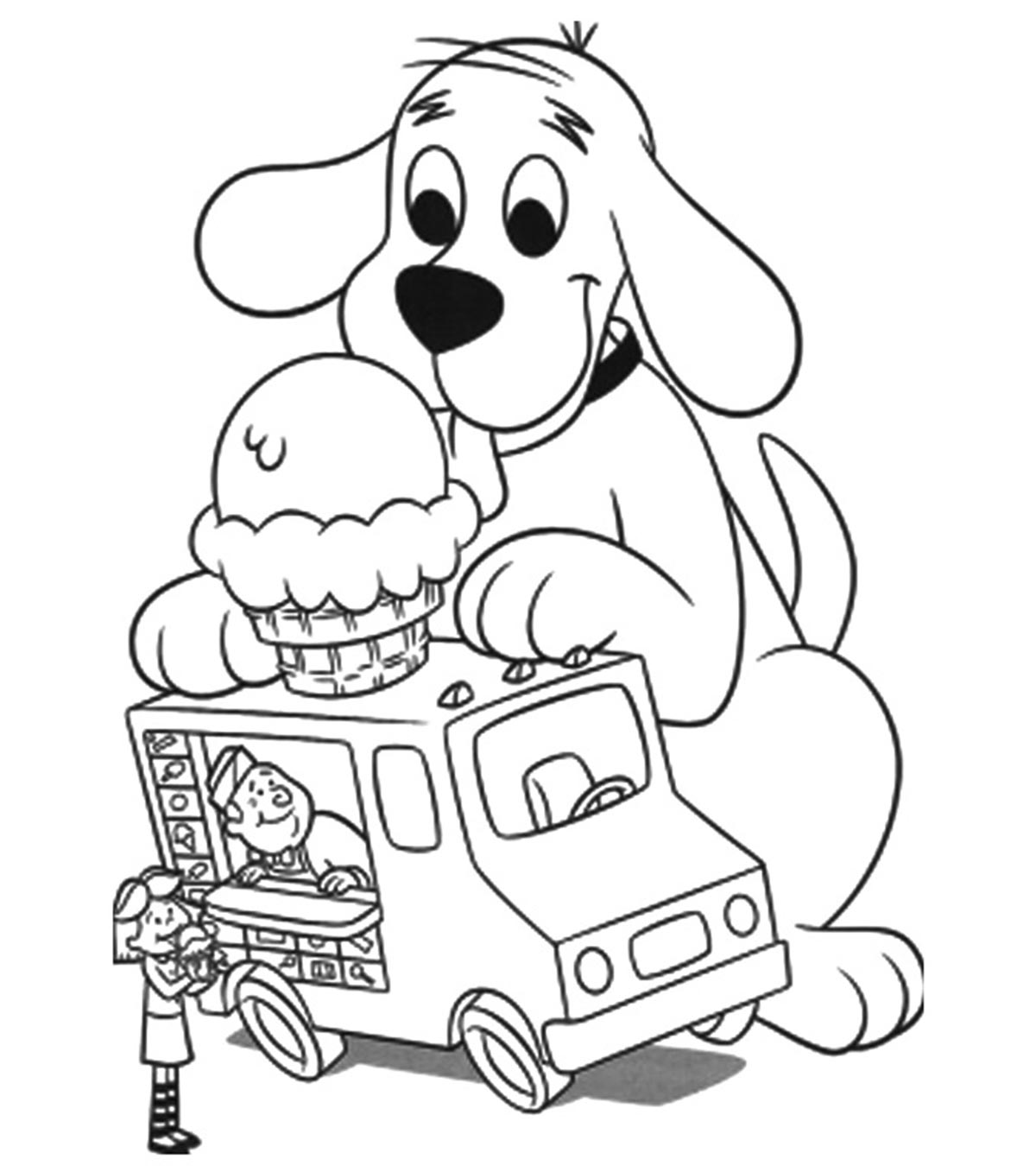 25 Yummy Ice Cream Coloring Pages Your Toddler Will Love_image