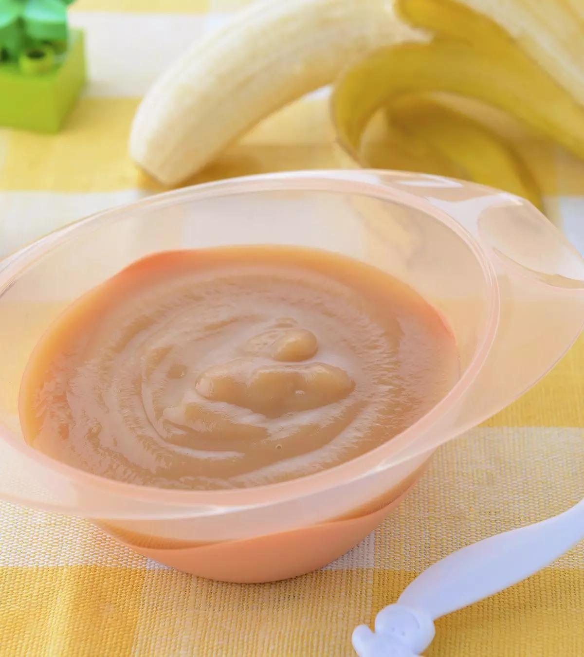 How To Make Baby Food Banana Puree - Banana Poster