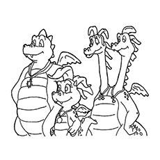 Top 25 Free Printable Dragon Tales Coloring Pages Online