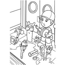 Top 25 Handy Manny Coloring Pages Your Toddler Will Love