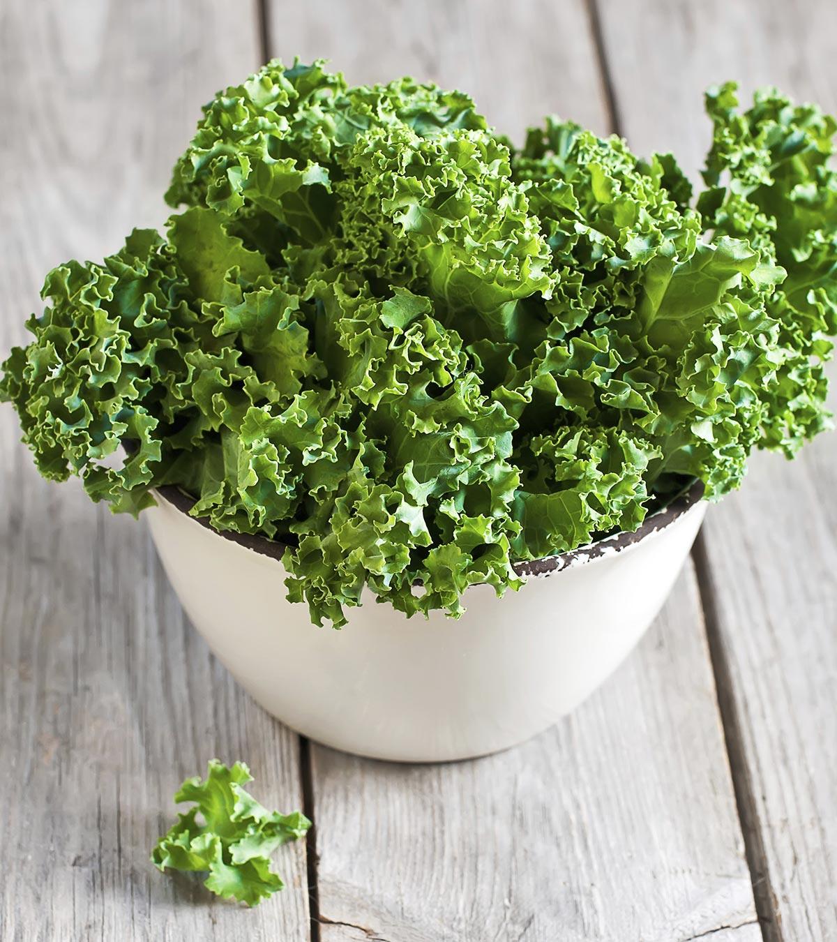 Kale in a bowl