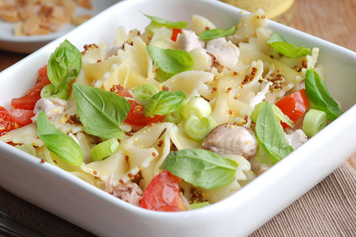 Sesame chicken pasta salad recipe for kids