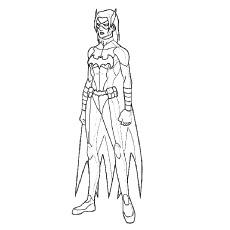 Cassandra Cain Coloring Pages Free Printables