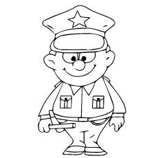 10 Best Police & Police Car Coloring Pages Your Toddler Will Love