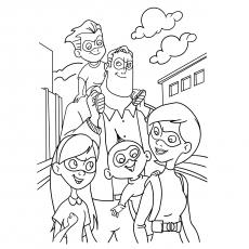 Top 10 'The Incredibles' Coloring Pages Your Toddler Will Love To Do