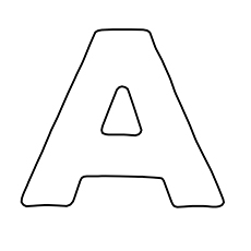 Letter A Coloring Pages - Free Printables - Momjunction