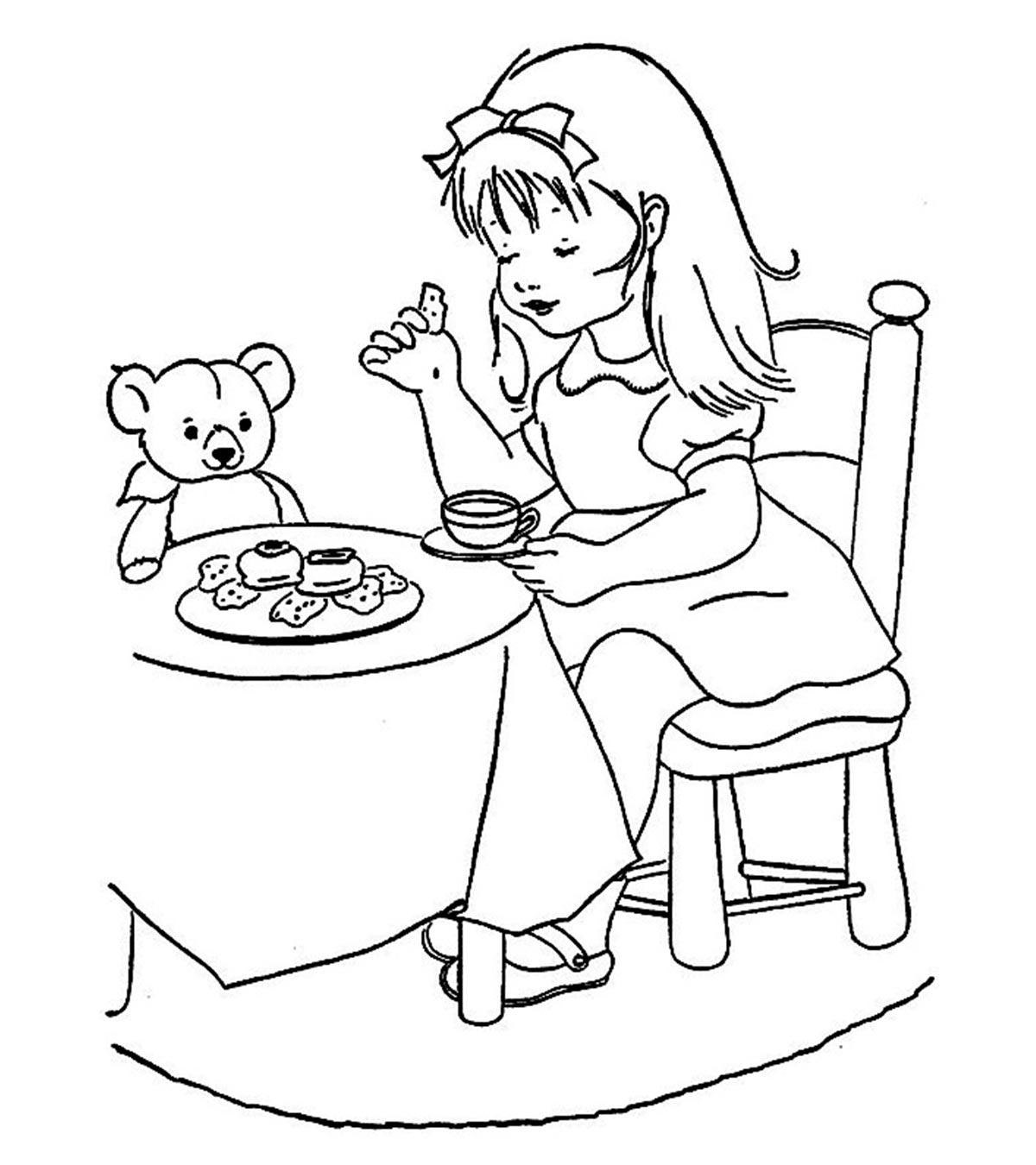Top 10 Goldilocks And The Three Bears Coloring Pages_image
