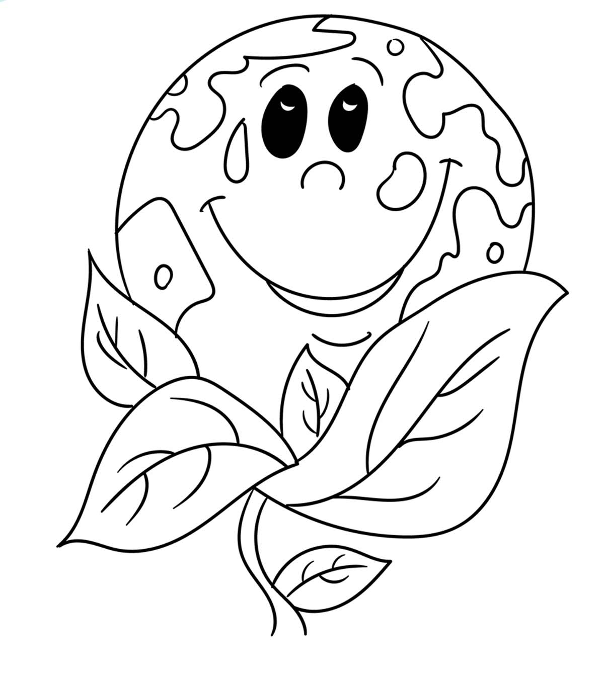 Top 15 Earth Coloring Pages For Your Toddler
