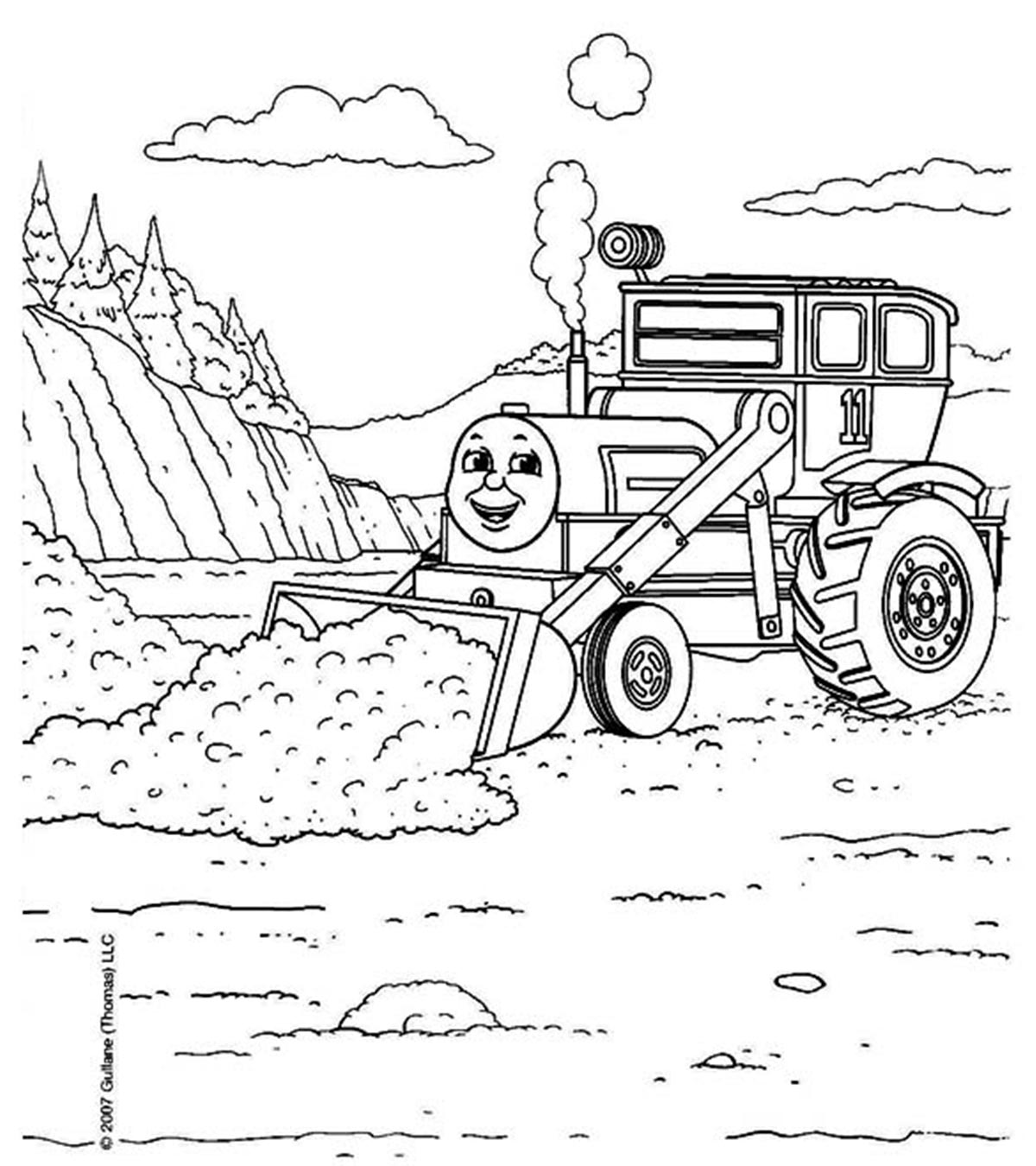 Top 20 Thomas The Train Coloring Pages Your Toddler Will Love