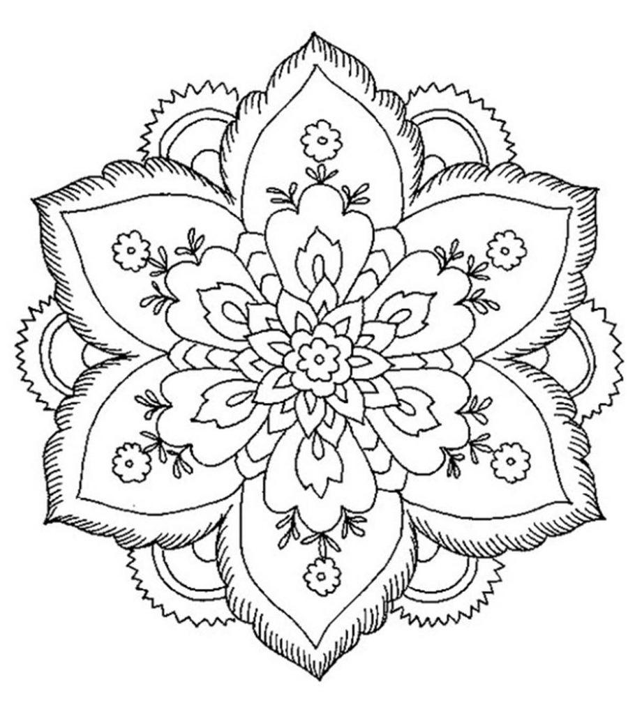 Flower Shapes, Free Printable Templates & Coloring Pages