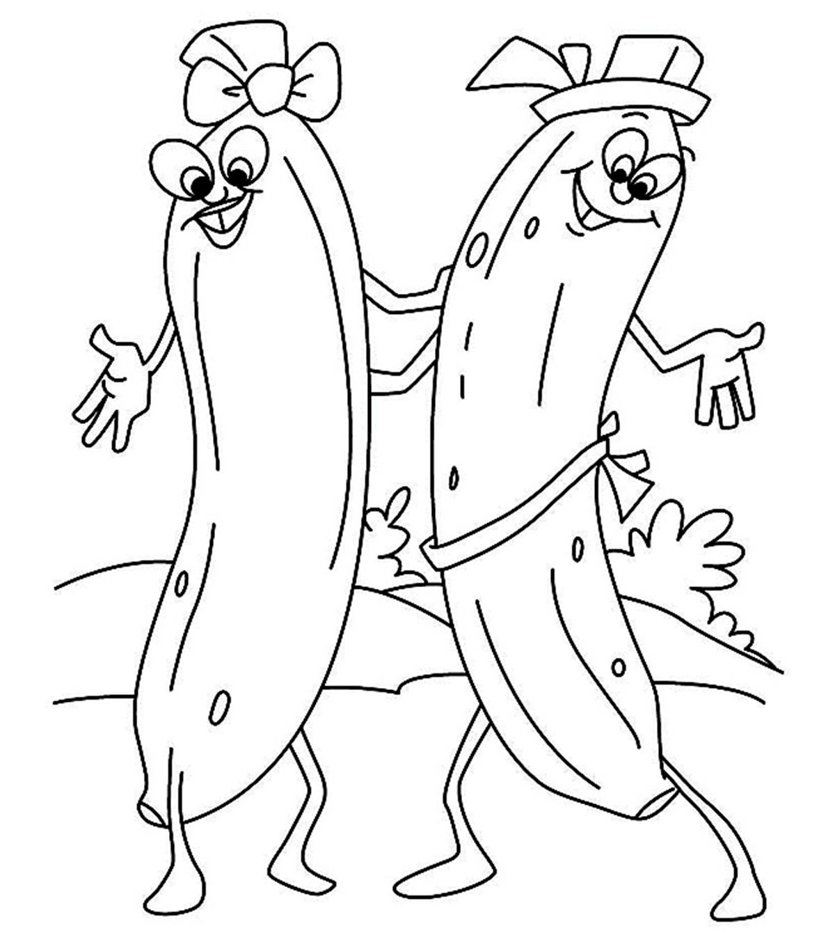 Top 25 Banana Coloring Pages Your Toddler Will Love To_image