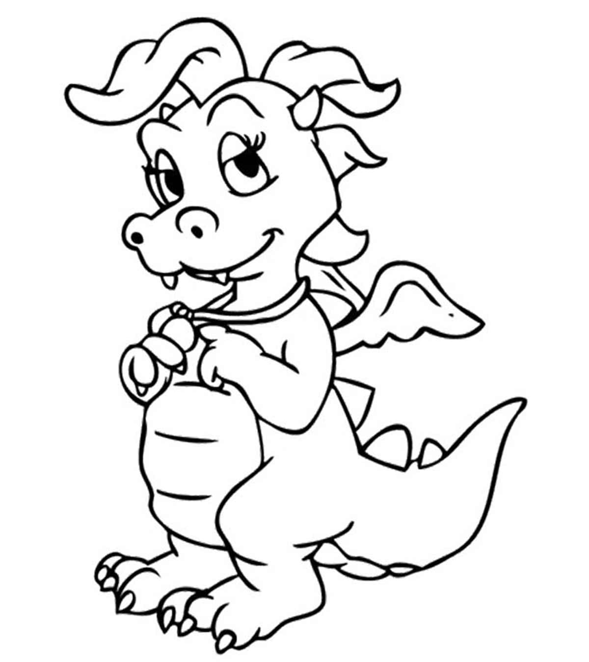 Top 25 Dragon Tales Coloring Pages Your Toddler Will Love_image