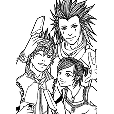 Featured image of post Mickey Kingdom Hearts Coloring Pages Stats on this coloring page
