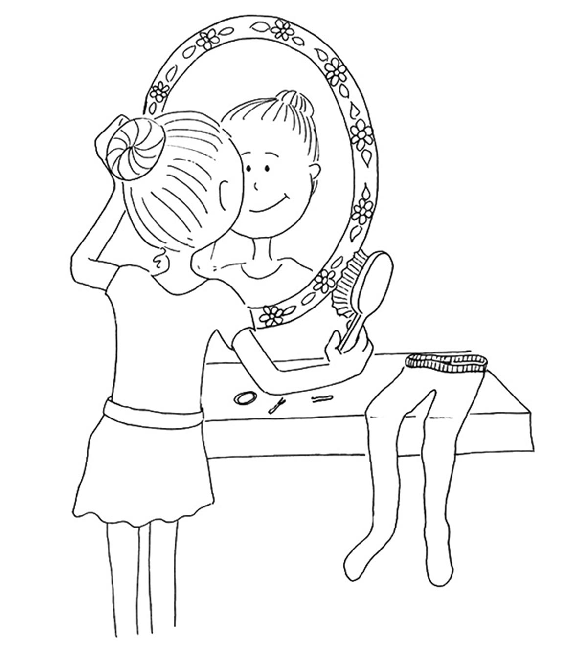 10 Beautiful Ballet Coloring Pages For Your Little Girl