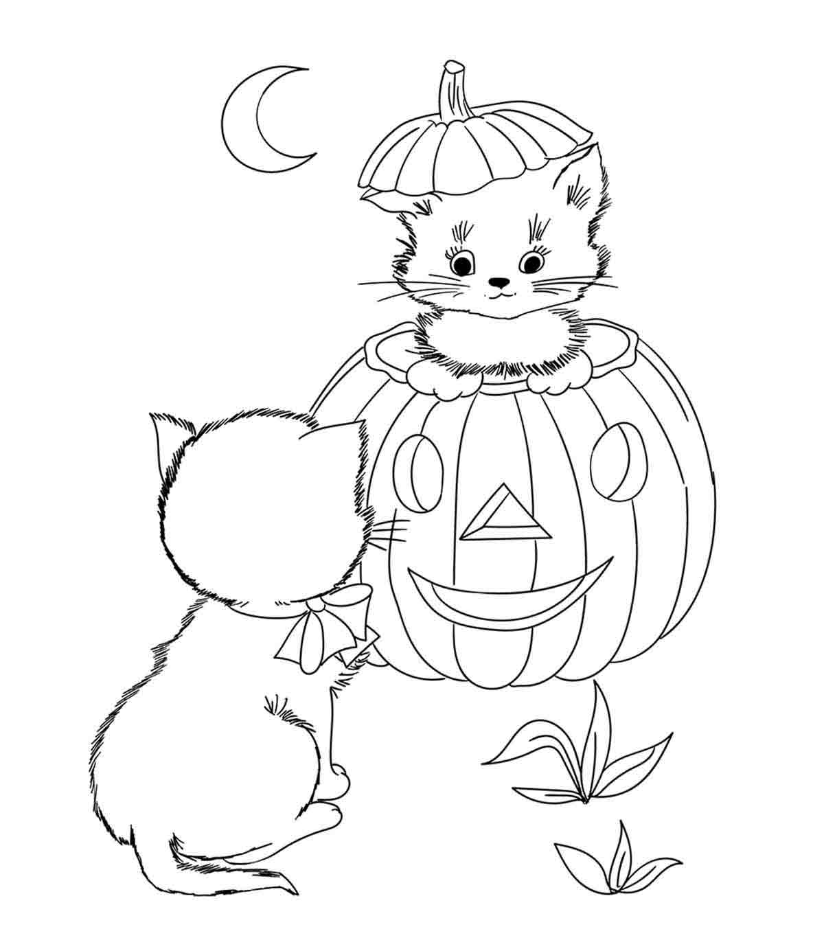 25 Amazing Disney Halloween Coloring Pages For Your Little Ones_image