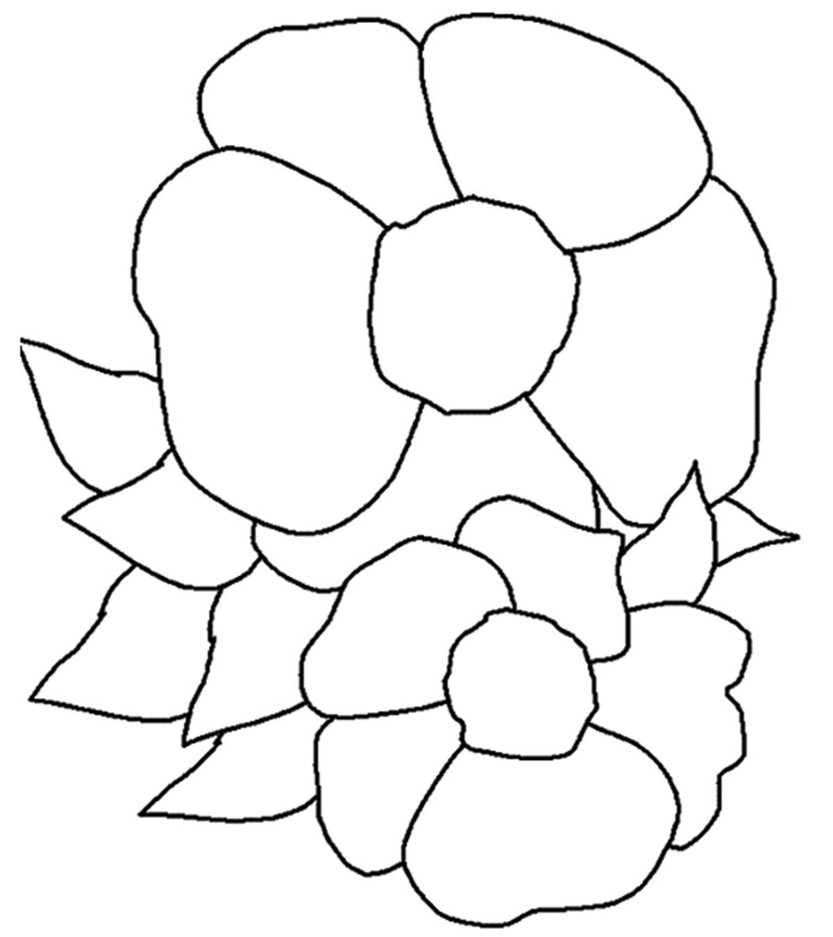 Featured image of post Rose Coloring Pages Rose Simple Flower Drawing / ★easy, simple drawing lessons for kids or.