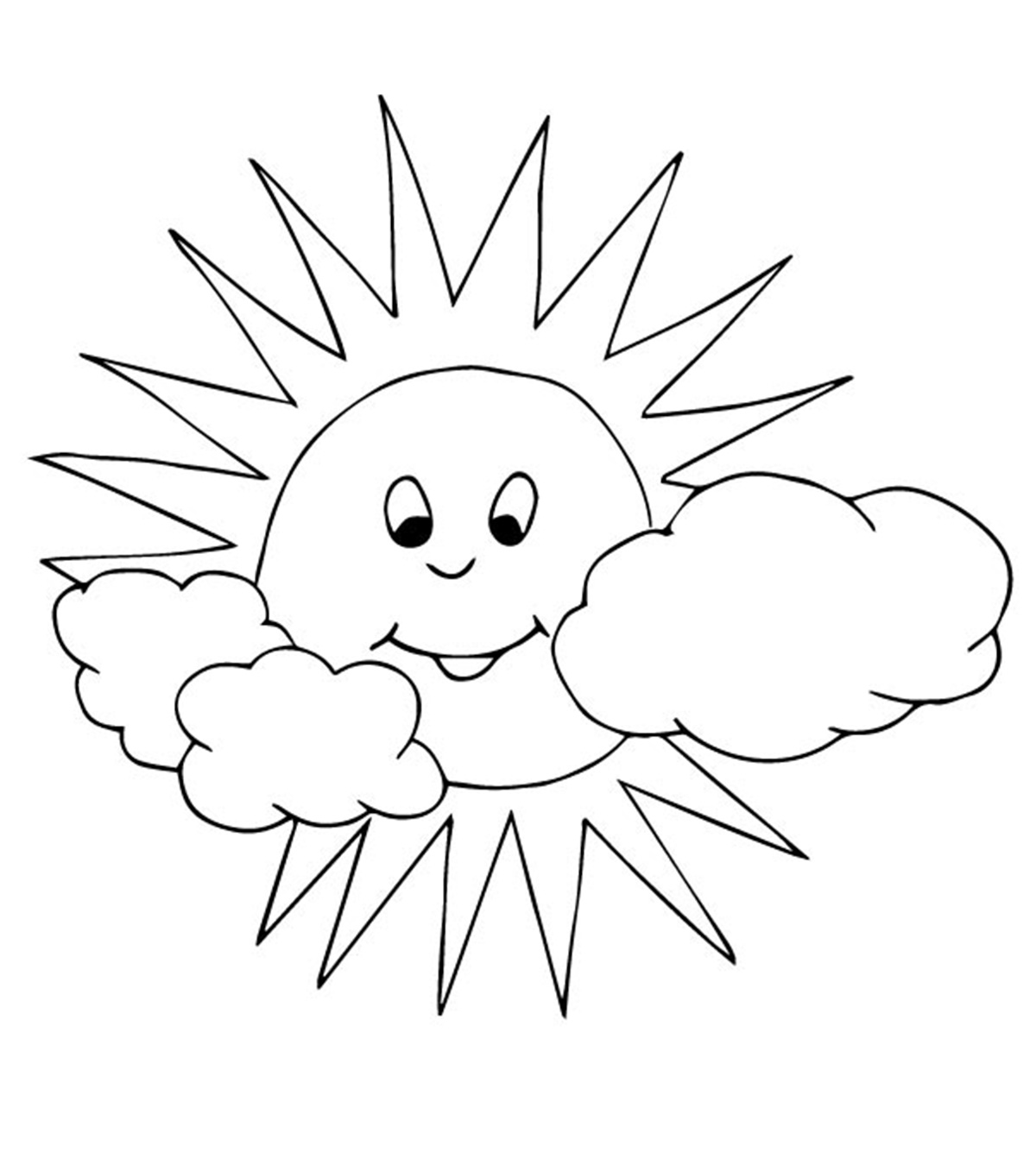 25 Interesting Sun Coloring Pages For Your Little Ones_image