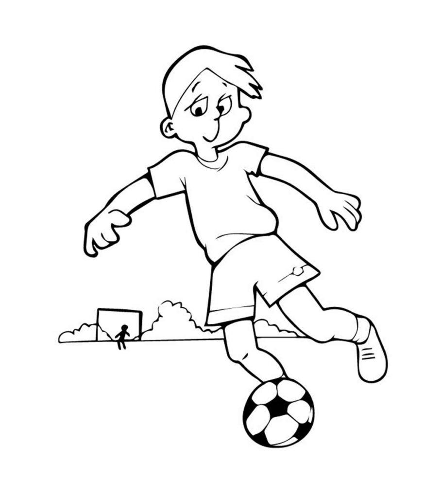 soccer coloring pages for boys