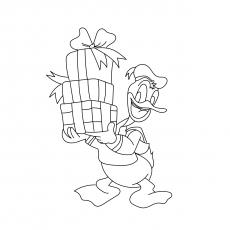 Top 20 Free Printable Disney Christmas Coloring Pages Online