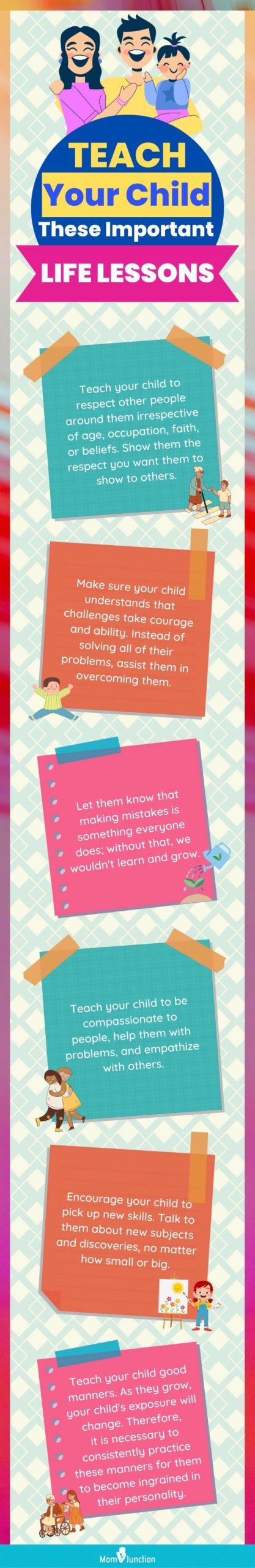 7 Important Life Lessons Kids Should Learn