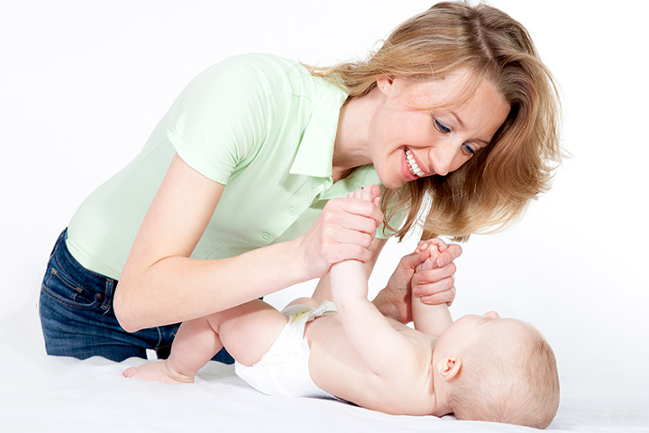 Talk to your baby activity for 4-month-old baby