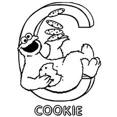 25 Cute &amp; Funny Cookie Monster Coloring Pages Your Toddler Will Love