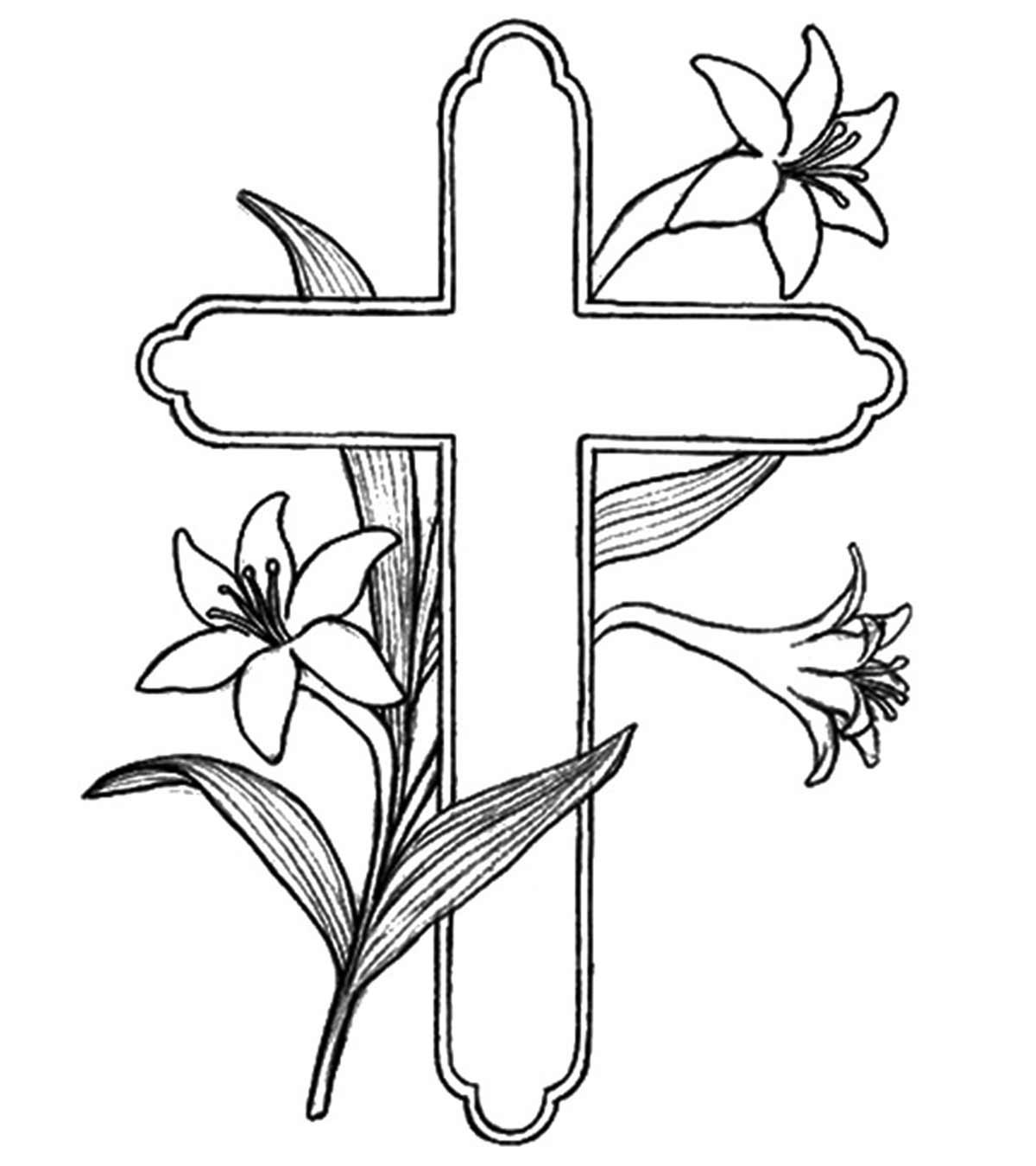 Top 10 Cross Coloring Pages For Your Little Ones_image