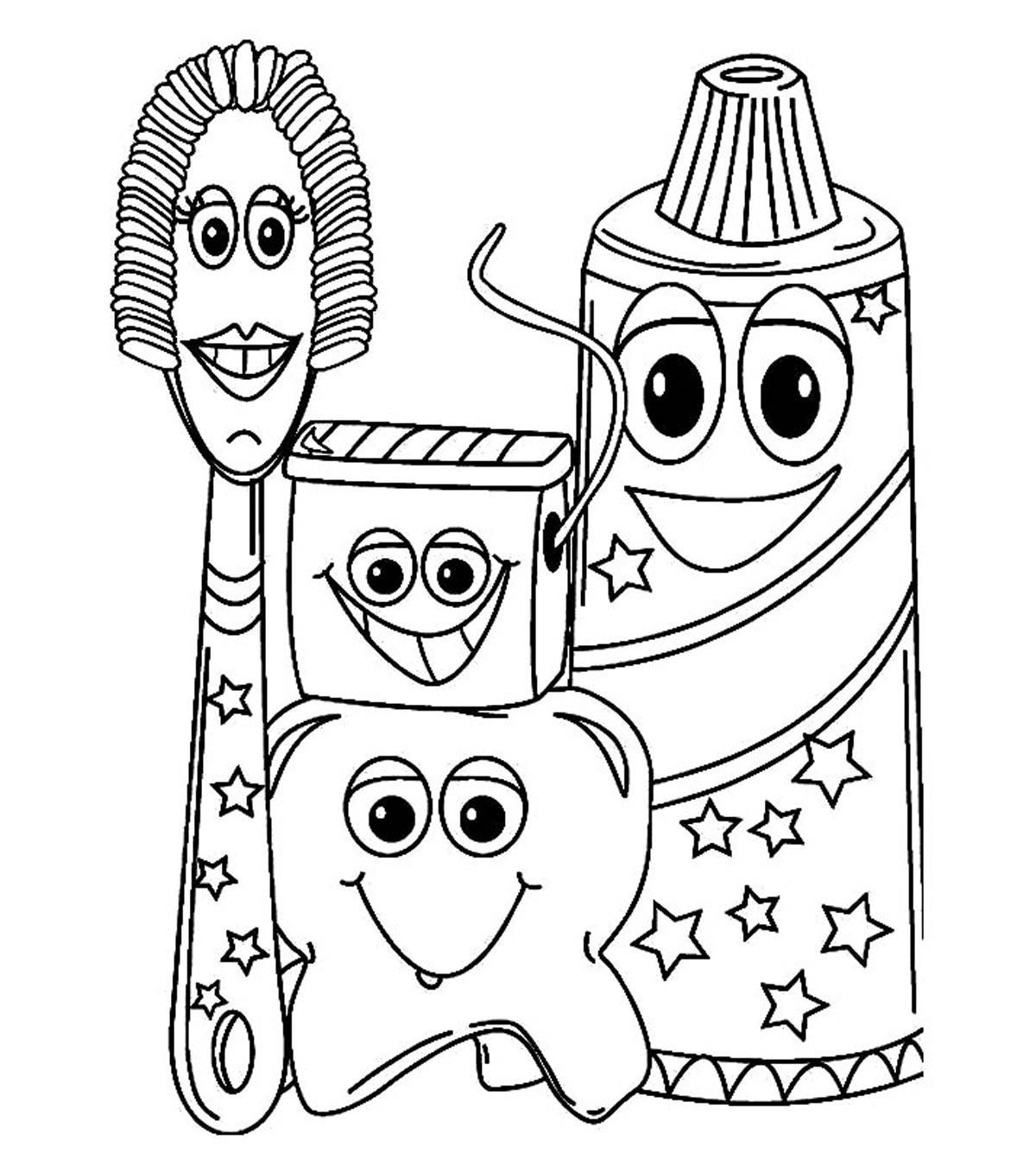 Top 10 Dental Coloring Pages For Your Toddler_image