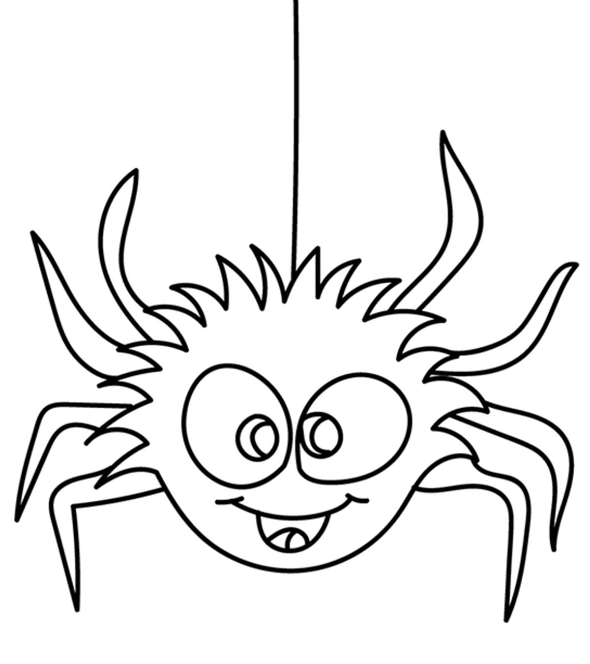 Top 10 Spider Coloring Pages Your Toddler Will Love To Color_image