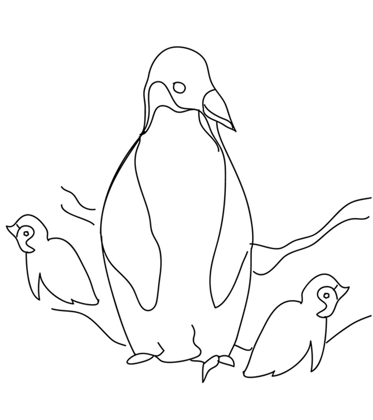 Download Penguin Coloring Pages Free Printable For Kids