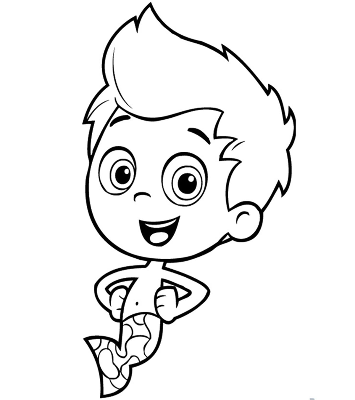 Top 25 Bubble Guppies Coloring Pages For Your Little Ones