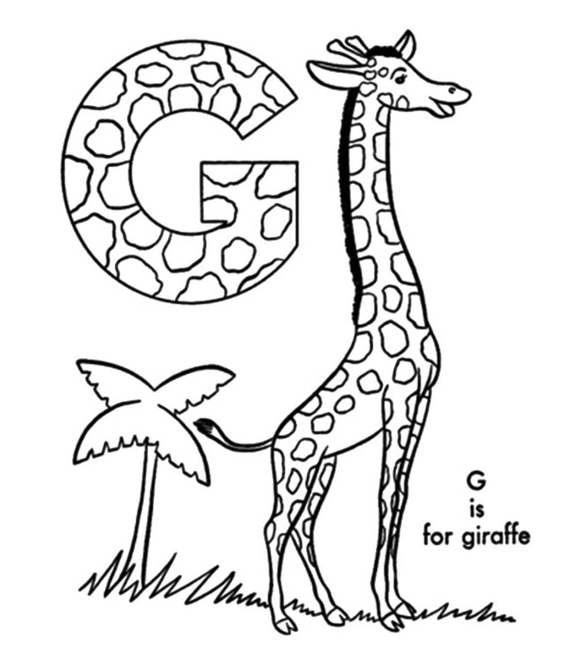 Top 25 Letter ‘G’ Coloring Pages Your Toddler Will Love To Learn & Color