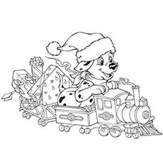Top 20 Free Printable Disney Christmas Coloring Pages Online