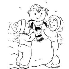 Abominable Snowman Rudolph Coloring - Kids Snowman Coloring Snowman Coloring Pages For Preschool 
