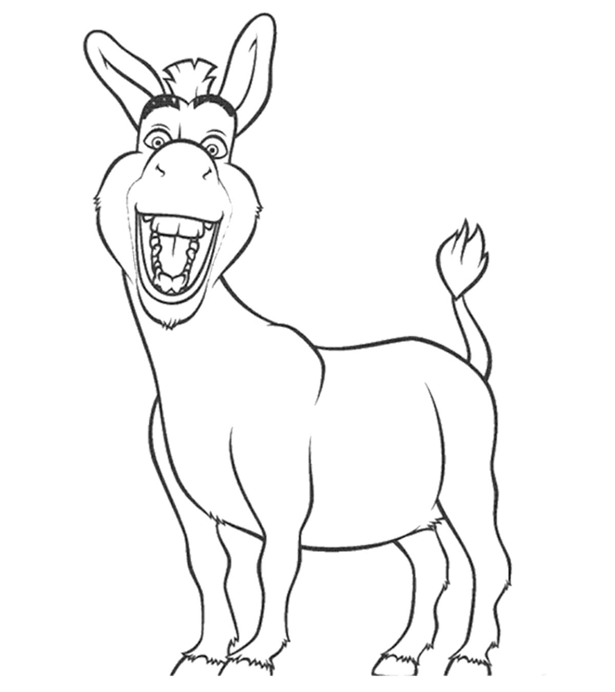 10 Best Donkey Coloring Pages For Your Little Ones_image