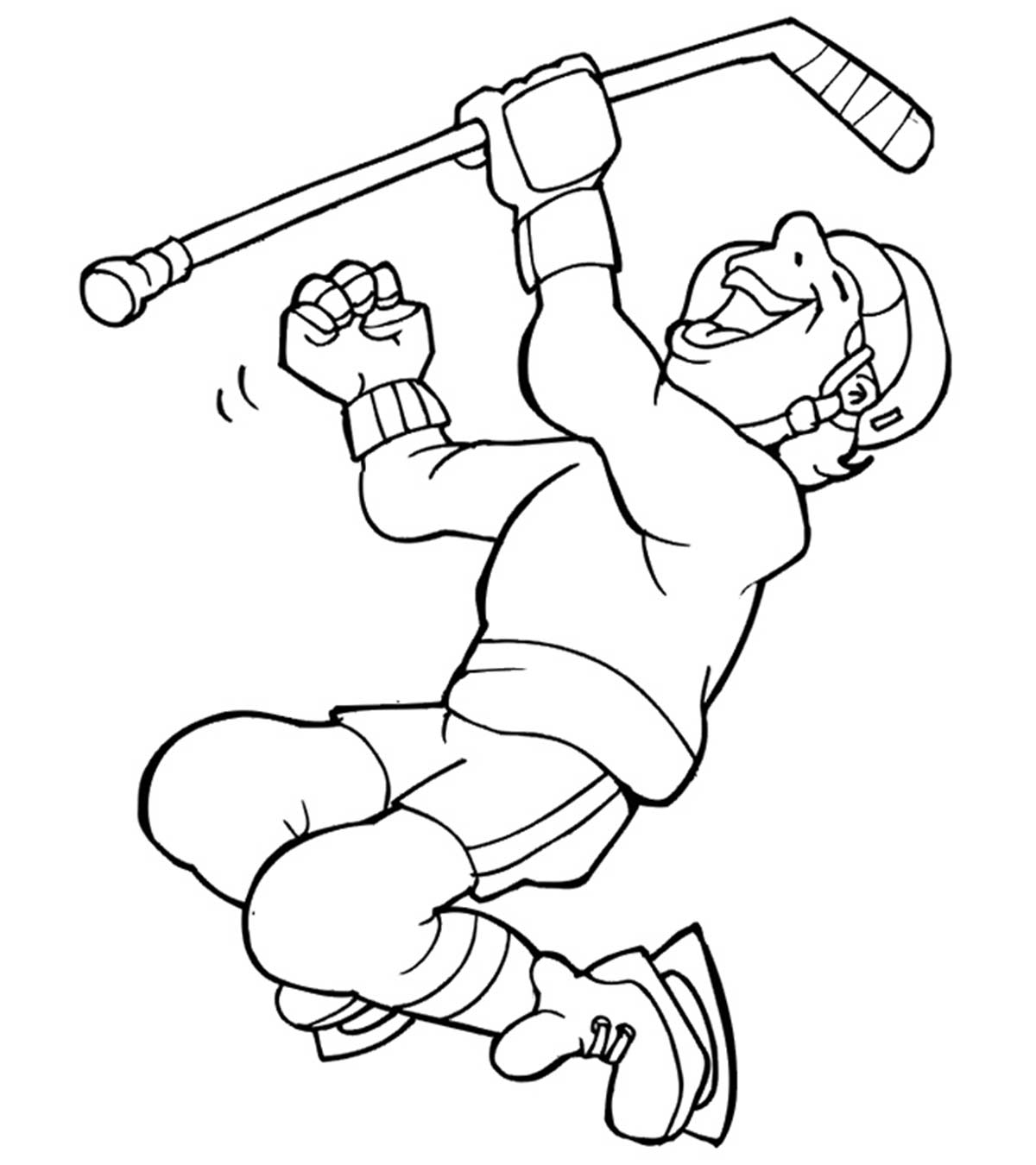 10 Best Hockey Coloring Pages Your Toddler Will Love To Color_image