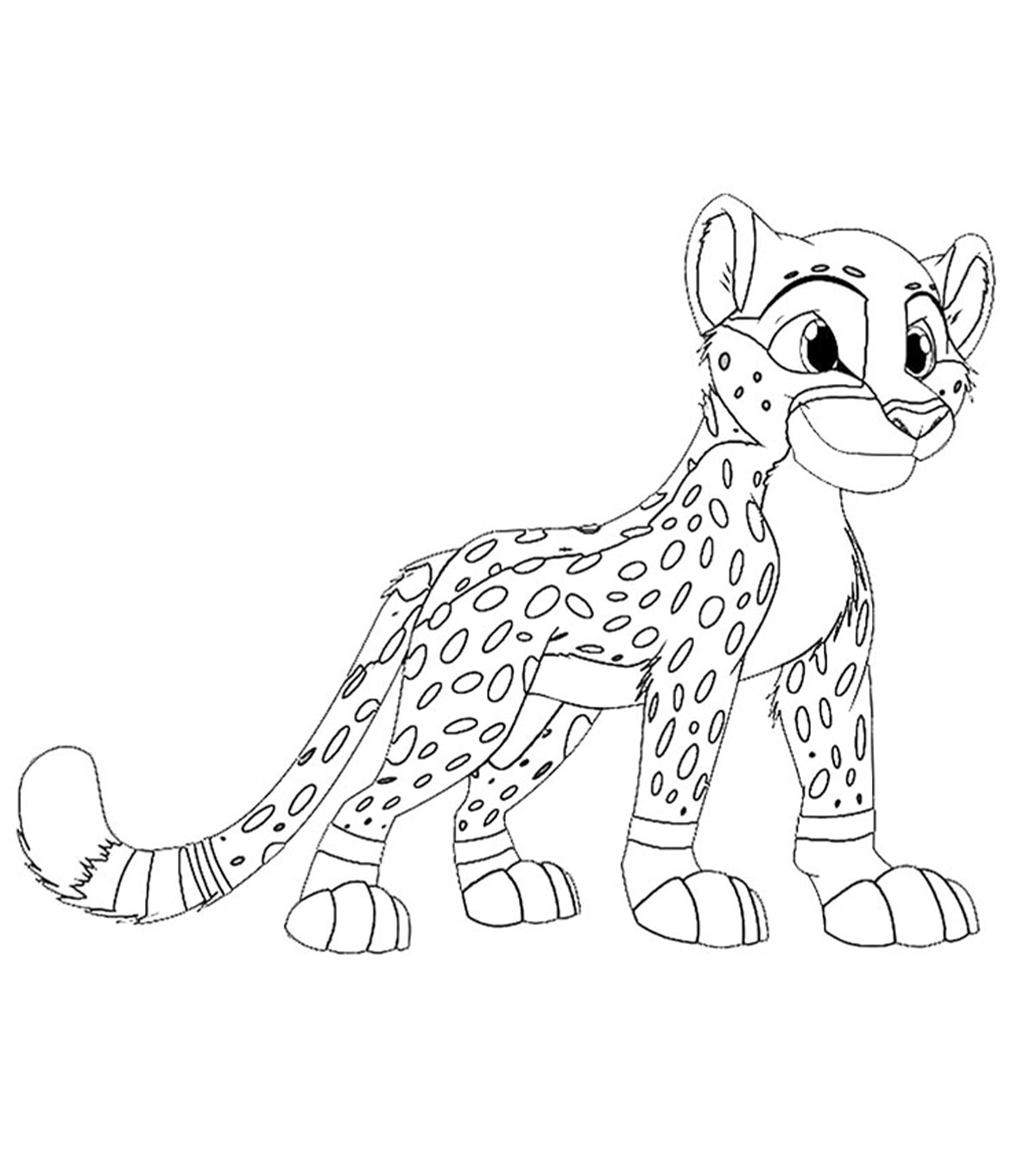 25 Best Cheetah Coloring Pages For Your Little Ones_image