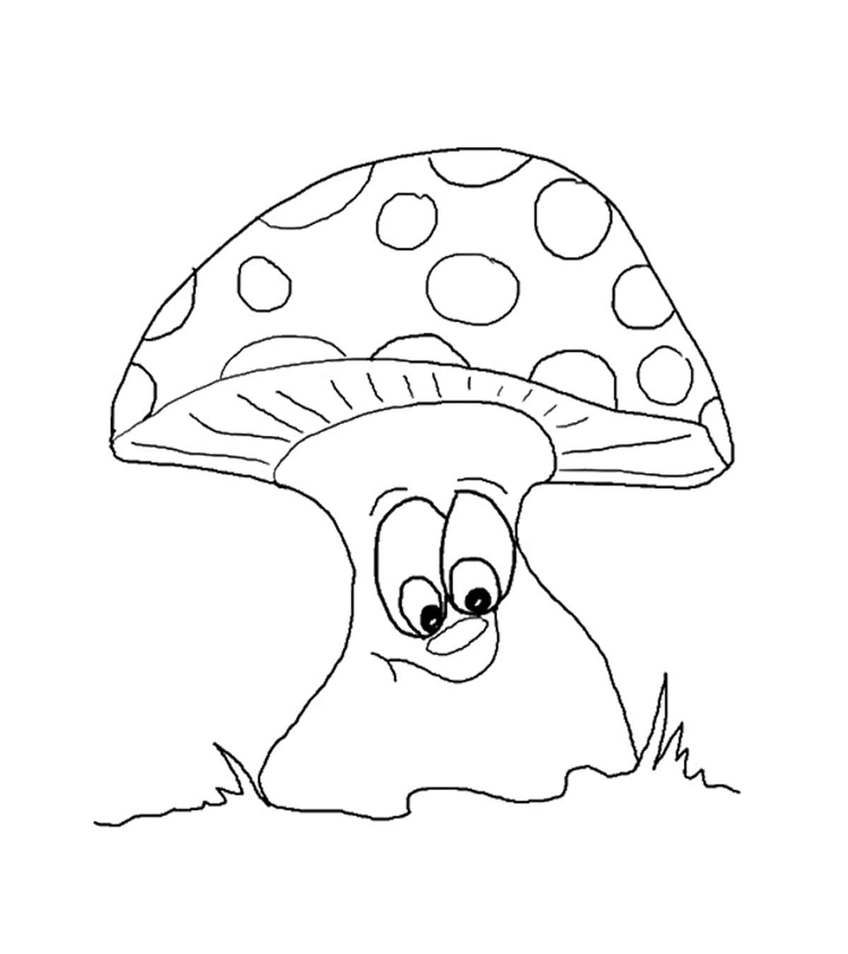 25 Best Mushroom Coloring Pages Your Toddler Will Love To Color_image