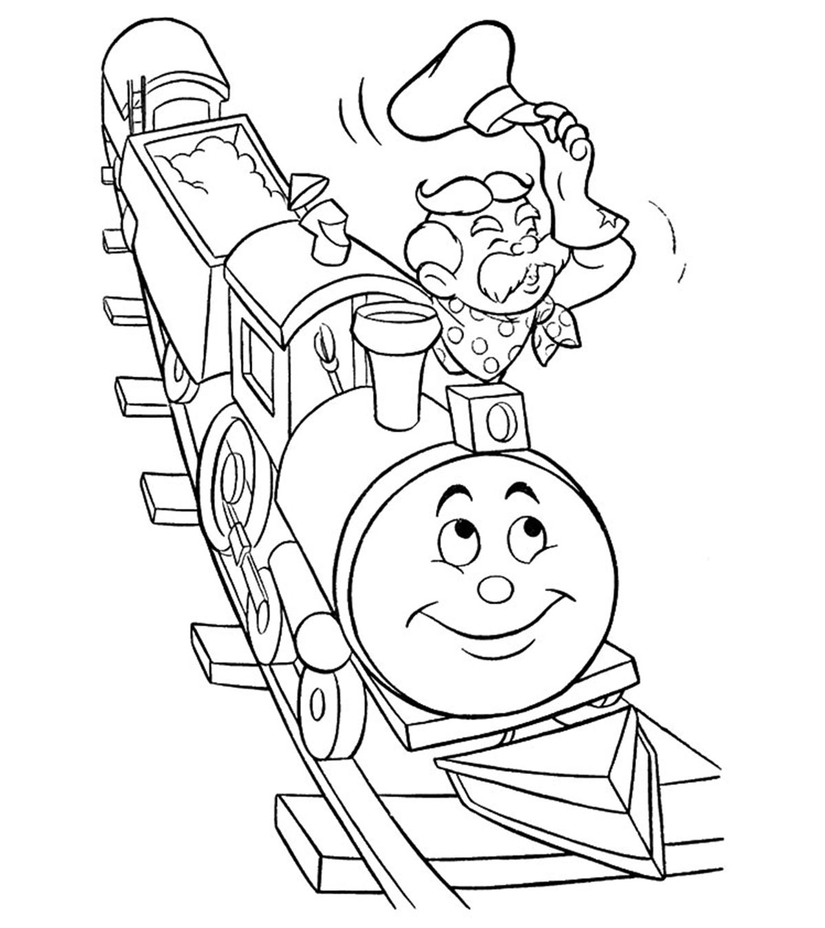 26 Best Train Coloring Pages Your Toddler Will Love To Color_image