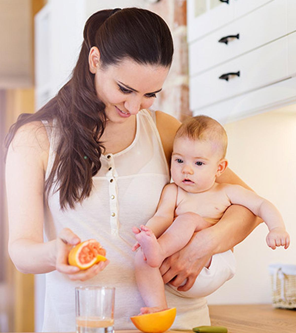 4 Possible Health Benefits Of Grapefruit For Your Baby