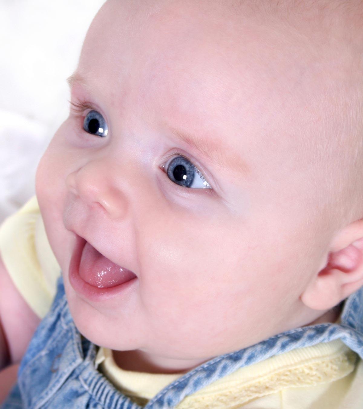 Baby Suffering From Dark Circle Under Eyes