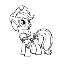 Twilight Sparkle, My Little Pony coloring page