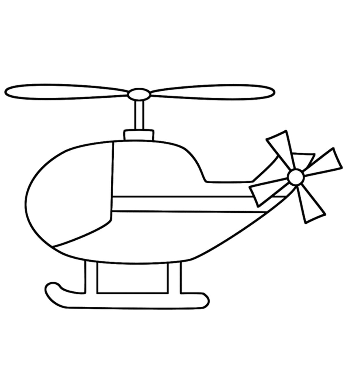 Top 10 Helicopter Coloring Pages For Your Little Ones