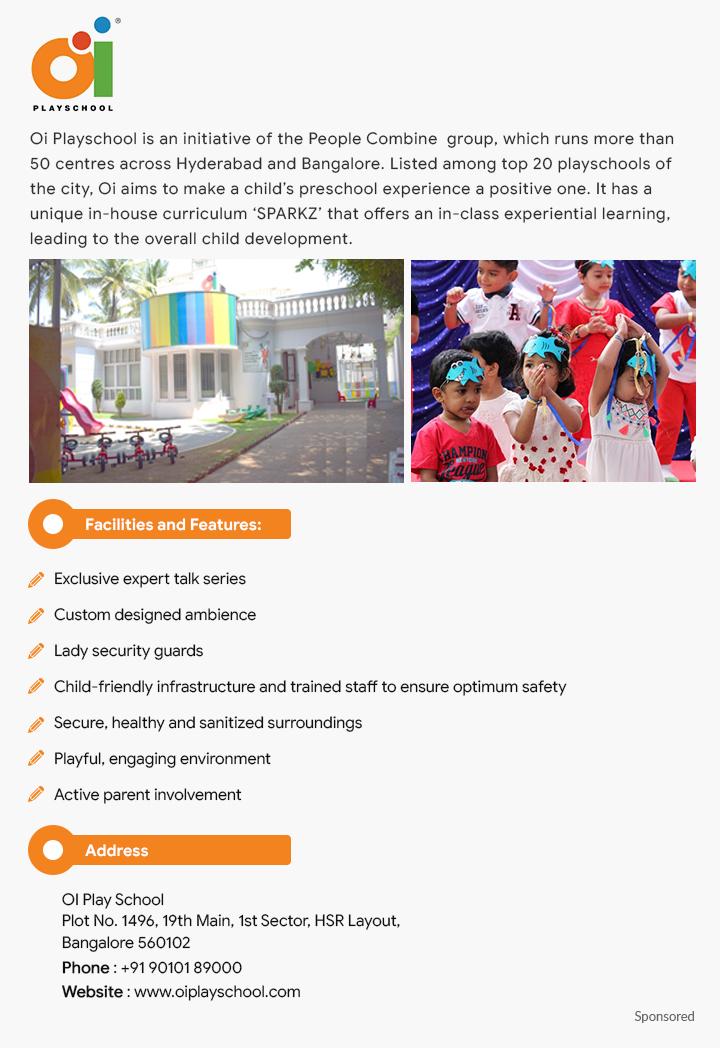 15 Best Pre/Play Schools In India For Your Kid