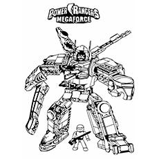 Top 25 Power Rangers Megaforce Coloring Pages For Your Little Ones