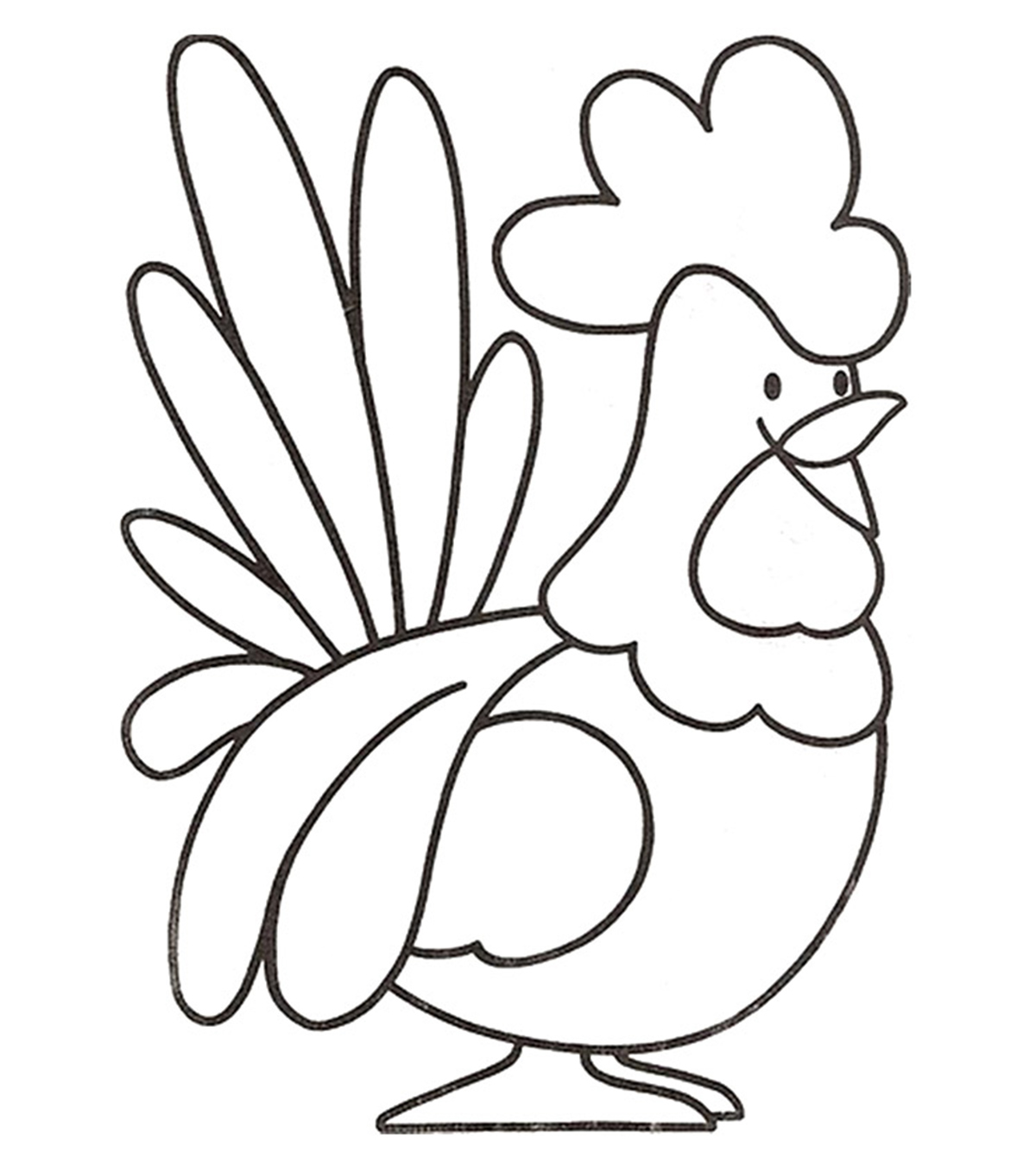 Top 10 Rooster Coloring Pages Your Toddler Will Love To Color_image