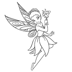 Iridessa fromTinkerbell coloring page