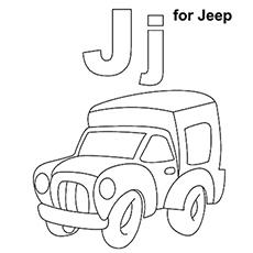 Top 10 Free Printable Letter J Coloring Pages Online
