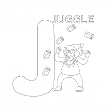 Top 10 Free Printable Letter J Coloring Pages Online